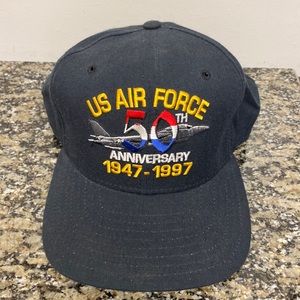 US Air Force 50th SnapBack hat